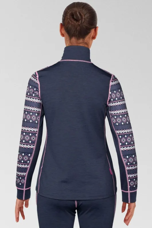 Kari Traa Womens Lune Half Zip Baselayer