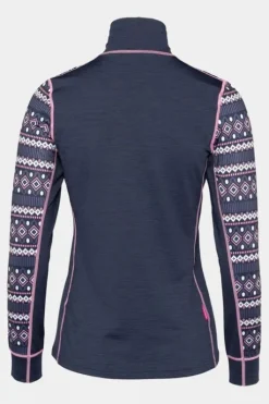 Kari Traa Womens Lune Half Zip Baselayer