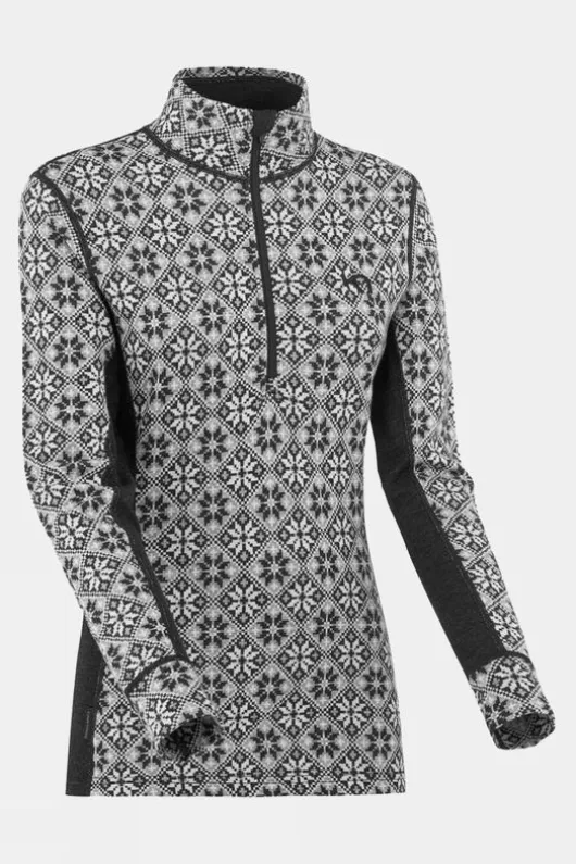 Kari Traa Womens Rose Half-Zip Base Layer Top