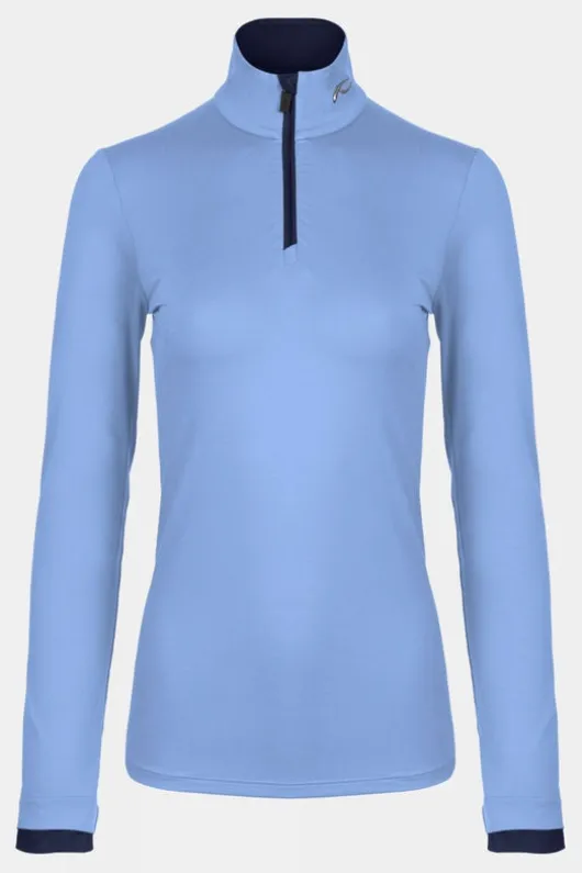 Kjus Womens Feel Half-Zip Midlayer