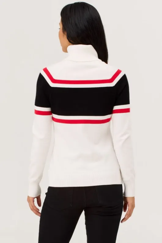 Krimson Klover Womens Annika Turtleneck Knitted Sweater