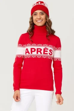 Krimson Klover Womens Apres Turtleneck Knitted Sweater