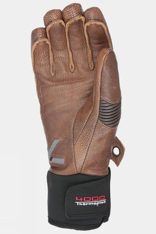 Level Mens Off Piste Leather Gloves