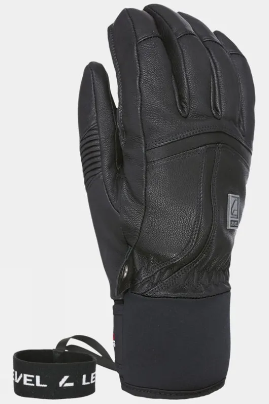 Level Mens Off Piste Leather Gloves
