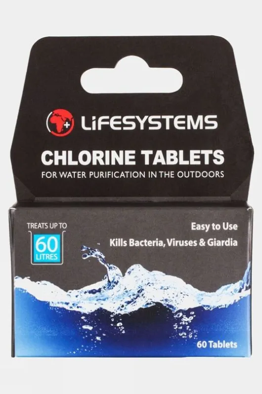 Lifesystems Chlorine Water Purification Tablets