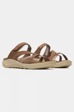 Merrell Womens District 4 Leather Weave Sandals