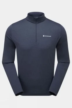 Montane Mens Dart Zip Neck Base Layer Top