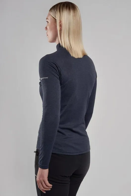 Montane Womens Dart Zip Neck Base Layer Top