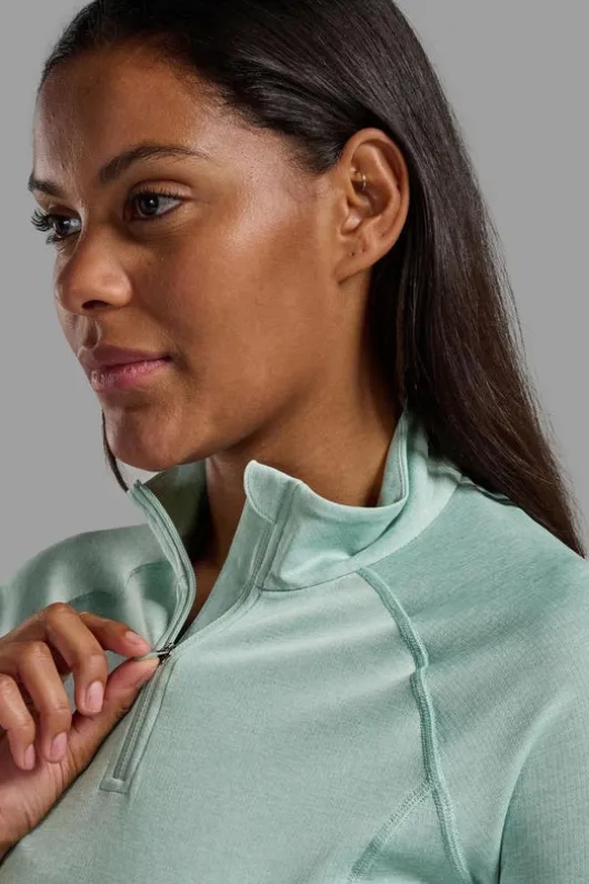 Montane Womens Dart Zip Neck Base Layer Top