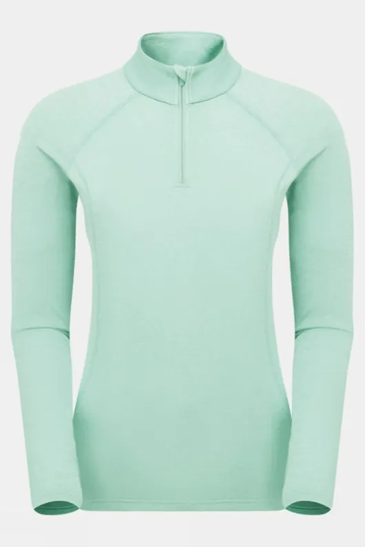 Montane Womens Dart Zip Neck Base Layer Top