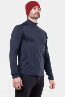 Mountain Equipment Mens Cerrig Long Sleeve Zip Base Layer Top