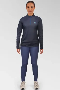 Mountain Equipment Womens Cerrig Long Sleeves Zip Base Layer Top