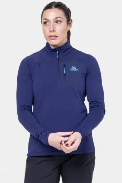 Mountain Equipment Womens Lumiko Half Zip Fleece Top