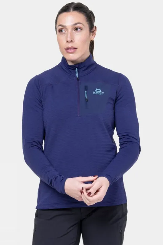 Mountain Equipment Womens Lumiko Half Zip Fleece Top