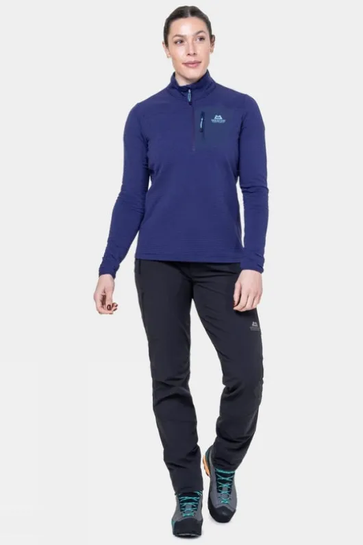 Mountain Equipment Womens Lumiko Half Zip Fleece Top