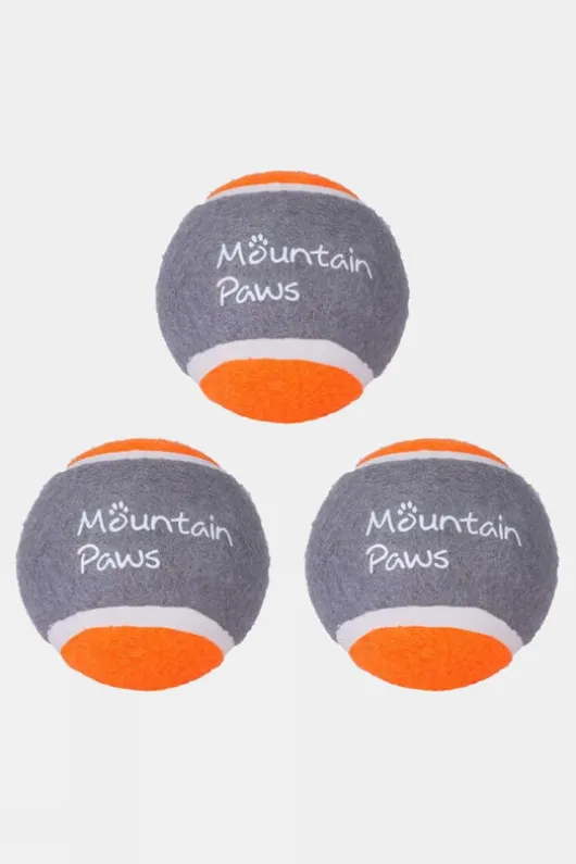 Mountain Paws Dog Tennis Balls (3 Pack)