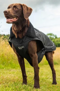 Mountain Paws Fleece Lined Dog Raincoat - Large
