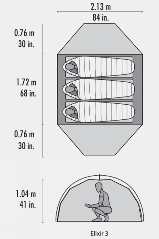 MSR Elixir 3 Tent