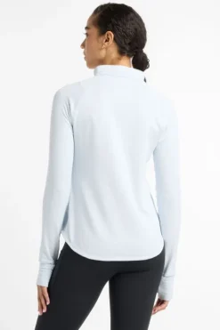 New Balance Womens Athletics Heat Grid Half Zip Fleece