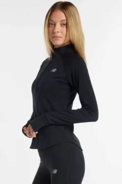 New Balance Womens Harmony Half Zip Top