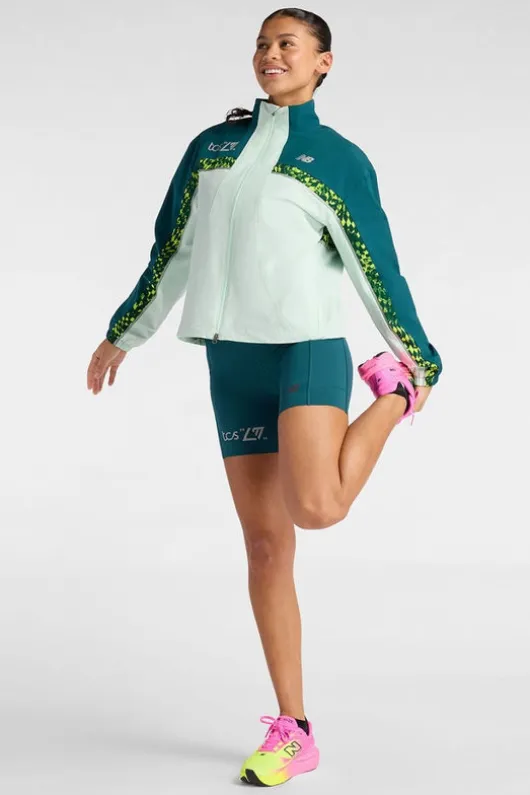 New Balance Womens London Edition Marathon Jacket