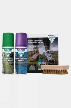 Nikwax Fabric & Leather Footwear Care Kit