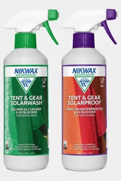 Nikwax Tent & Gear SolarWash & SolarProof Duo Pack