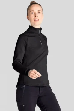 Odlo Womens Berra Half Zip Mid Layer Fleece