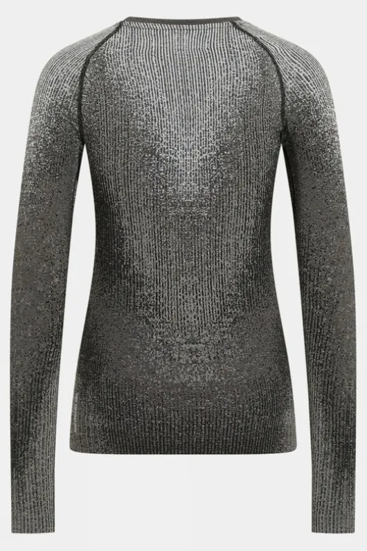 Odlo Womens Blackcomb Eco Crew Neck Long Sleeve Base Layer Top