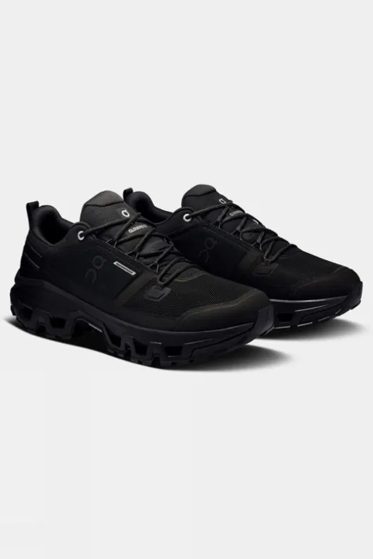 On Mens Cloudrock Low Waterproof Shoes