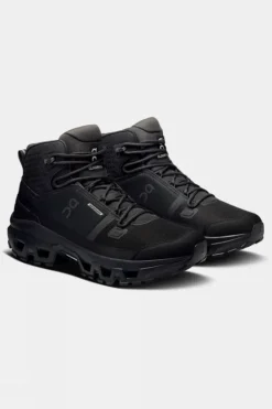 On Mens Cloudrock Mid Waterproof Boots