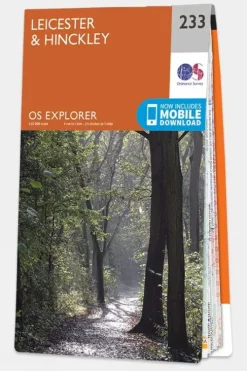 Ordnance Survey Explorer Map 233 Leicester and Hinckley