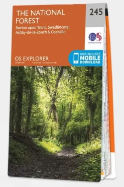 Ordnance Survey Explorer Map 245 The National Forest