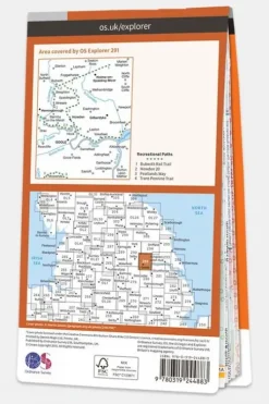 Ordnance Survey Explorer Map 291 Goole and Gilberdyke
