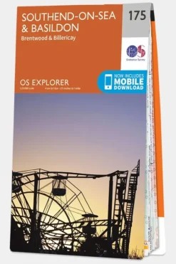 Ordnance Survey Explorer Map 175 Southend-on-Sea and Basildon