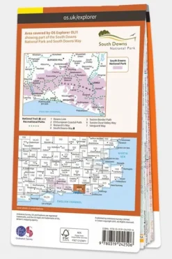Ordnance Survey Explorer Map OL11 Brighton and Hove