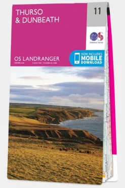 Ordnance Survey Landranger Map 11 Thurso and Dunbeath