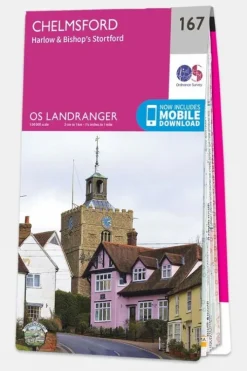 Ordnance Survey Landranger Map 167 Chelmsford