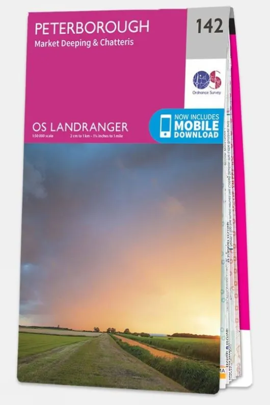 Ordnance Survey Landranger Map 142 Peterborough