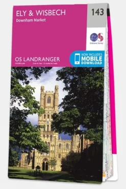 Ordnance Survey Landranger Map 143 Ely and Wisbech