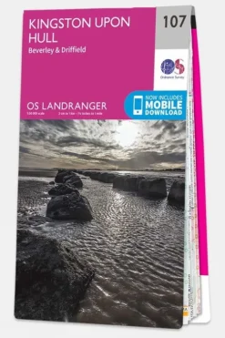 Ordnance Survey Landranger Map 107 Kingston upon Hull