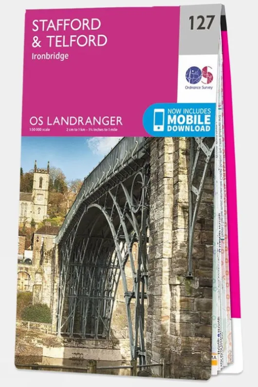 Ordnance Survey Landranger Map 127 Stafford and Telford