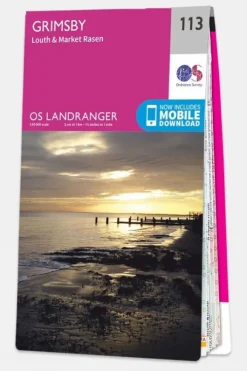 Ordnance Survey Landranger Map 113 Grimsby