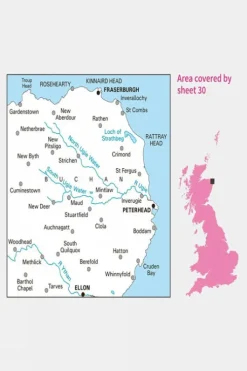 Ordnance Survey Landranger Map 30 Fraserburgh