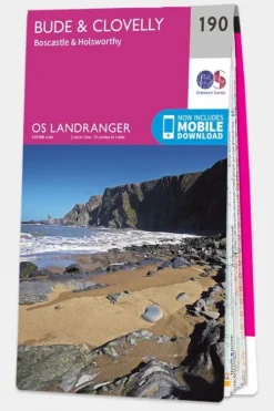 Ordnance Survey Landranger Map 190 Bude and Clovelly