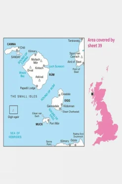 Ordnance Survey Landranger Map 39 Rum, Eigg, Muck and Canna