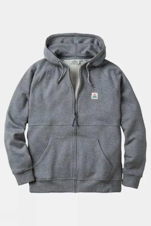 Passenger Mens Heritage Full Zip Recycled Cotton Hoodie