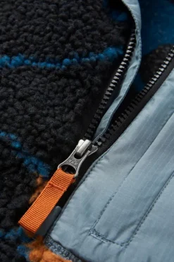 Passenger Mens Offroad Recycled Sherpa Half Zip Fleece