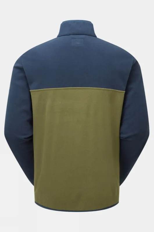 Passenger Mens Set Off Recycled Polar Quarter Zip Fleece