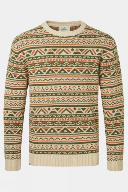 Passenger Mens Stoked Knitted Jumper